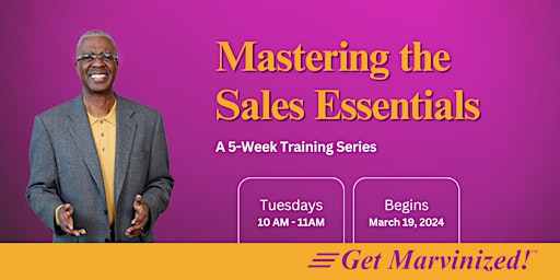 Primaire afbeelding van Mastering the Sales Essentials Training Series