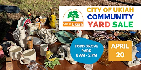 Community Yard Sale - April 20