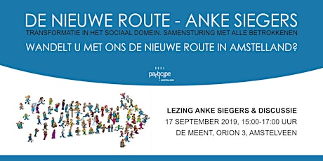Primaire afbeelding van De Nieuwe Route (Anke Siegers) - lezing & discussie