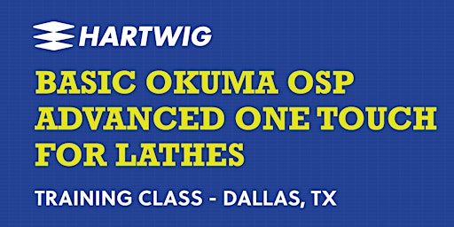 Training Class - Basic Okuma Advanced One Touch for Lathes primary image
