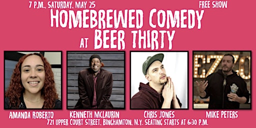 Immagine principale di Homebrewed Comedy at Beer Thirty 