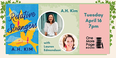 Celebrate RELATIVE STRANGERS by A.H. Kim!