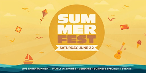 Imagem principal de Downtown Comox Summer Fest 2024 - Vendor Application
