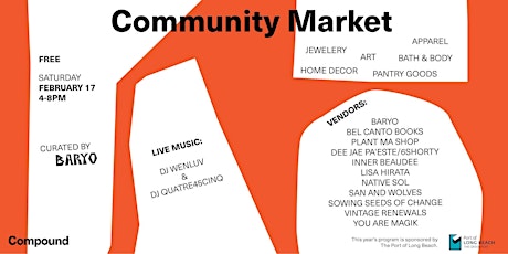 Immagine principale di Compound Community Market curated by Baryo 