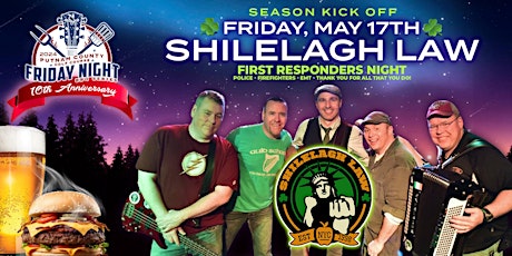 Friday Night BBQ Series Season Kick Off with Shilelagh Law!