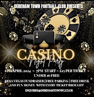 Casino and Disco Night - Fun night for all !! primary image