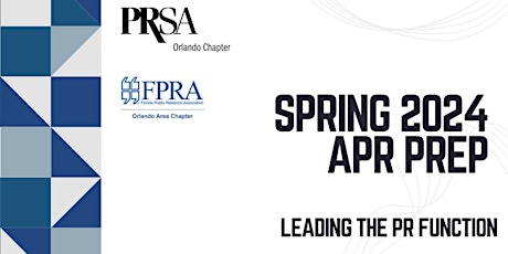 APR Workshop: Leading the PR Function