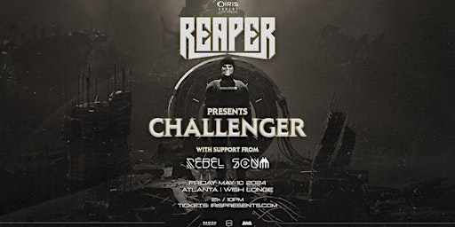 Iris Presents: Reaper @ Wish Lounge | Friday, May 10th!