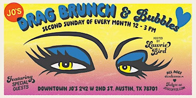 Imagem principal do evento Drag Brunch & Bubbles (Downtown Jo's)