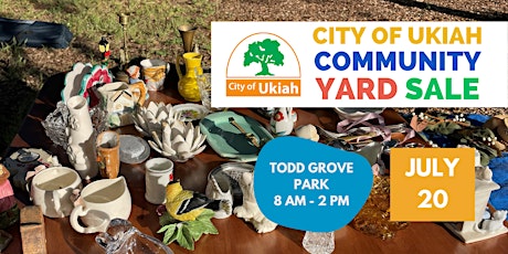 Community Yard Sale - July 20