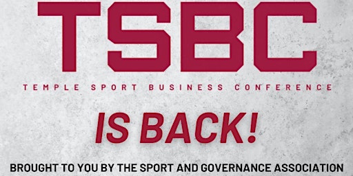 Imagem principal do evento Temple Sport Business Conference 2024