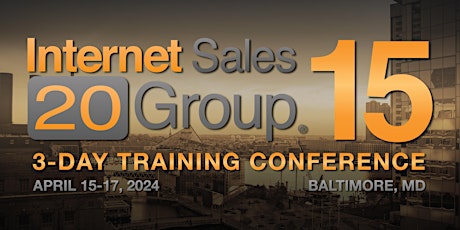 Internet Sales 20 Group 15 Conference