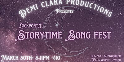 Imagen principal de Story Time Song Fest- Women’s History Month