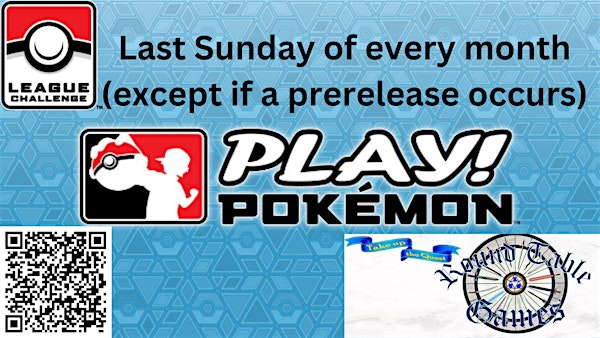 Pokemon Monthly League Challenge at Round Table Games