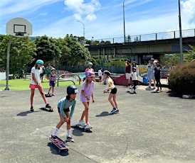 Girls Skate NZ Skateboarding Clinic - Waterview Skatepark Feb & March 2024.