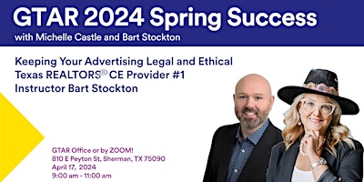 Primaire afbeelding van GTAR Success Series:  Keeping Your Advertising Legal and Ethical