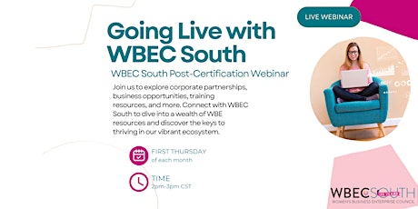 Image principale de Going Live With WBEC South