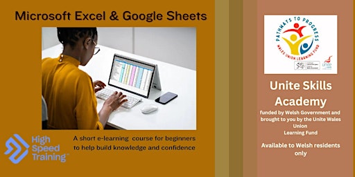 Hauptbild für Microsoft Excel and Google Sheets Training for Beginners