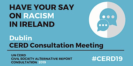 CERD Civil Society Consultation Meeting: DUBLIN primary image