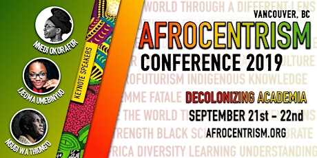 Afrocentrism Conference 2019 primary image