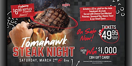Tomahawk Steak Night | Victoria primary image