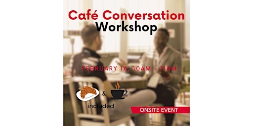 Imagem principal do evento CAFE CONVERSATION