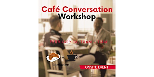 Primaire afbeelding van CAFE CONVERSATION