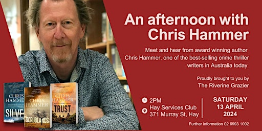 An afternoon with Chris Hammer primary image