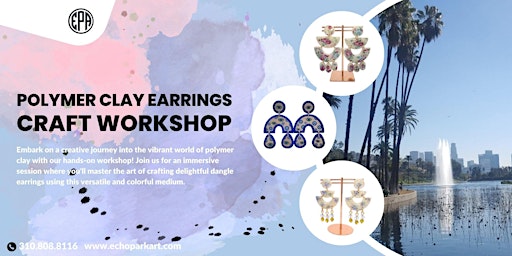 Imagem principal de Charming Dangles: Polymer Clay Earrings Craft Workshop