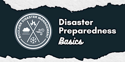 Hauptbild für Disaster Preparedness Basics