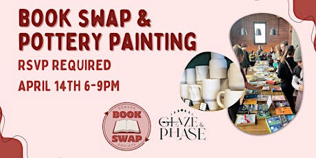 Book Swap & Pottery Painting! RSVP Required