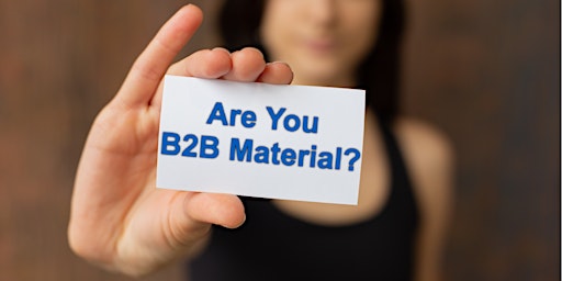 Primaire afbeelding van Are You B2B Sales & Marketing Material?