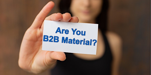 Are You B2B Sales & Marketing Material?