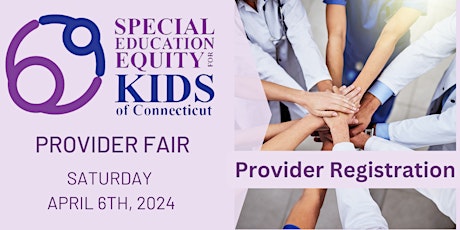 Providers: SEEK CT Special Education Resource/Provider Fair