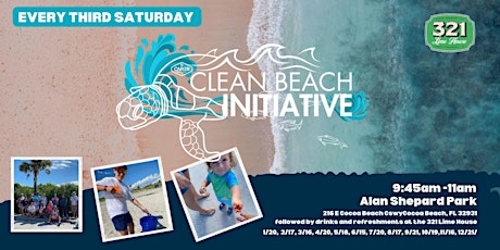 Primaire afbeelding van Beach Clean Up w/ Keep Brevard Beautiful