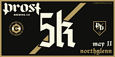 Prost Brewing 5k event logo