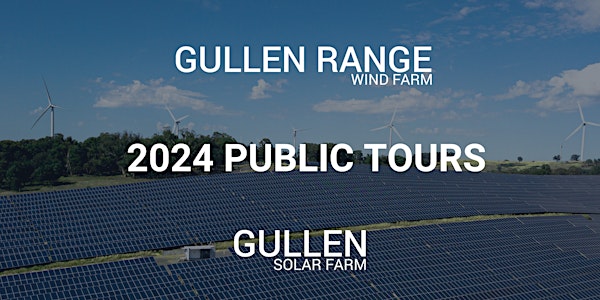 Gullen Range Wind & Solar Farm Public Tour
