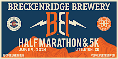 2024 Breckenridge Brewery Half Marathon & 5k Fun Run event logo