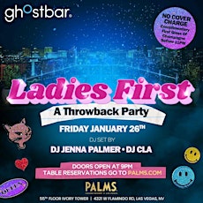 "Ladies First: A Throwback Party" - 1/26 primary image