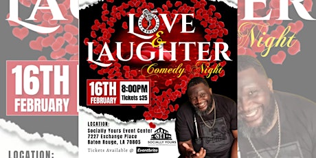 Love and Laughter Comedy Night primary image