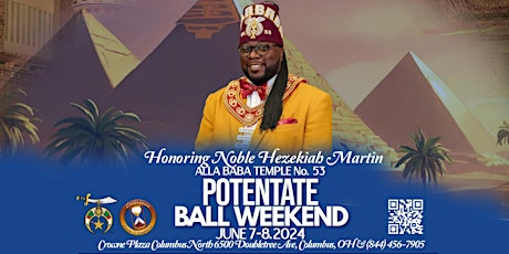 2024 Alla Baba Temple No 53 Potentate Charity Ball