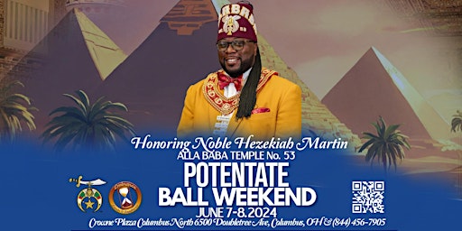 Imagem principal de 2024 Alla Baba Temple No 53 Potentate Charity Ball