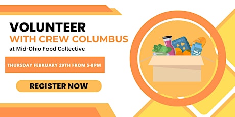 Primaire afbeelding van CREW Columbus - Community Outreach Event for Mid-Ohio Food Collective