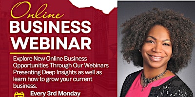 Entrepreneurship and Business Owners - Business Development Online Workshop primary image