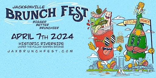 Imagem principal do evento 2024 Jacksonville Brunch Festival