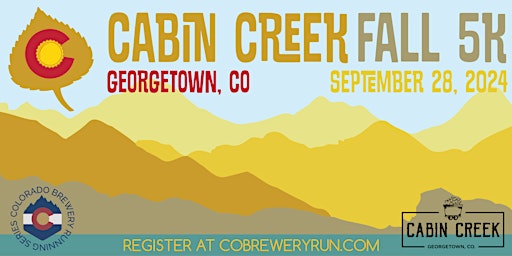 Primaire afbeelding van Cabin Creek Fall 5k | Georgetown | 2024 CO Brewery Running Series