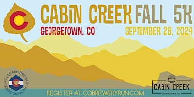 Cabin Creek Fall 5k event logo