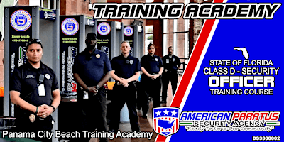 FL Class "D" - Security Officer Course 4-days (Panama City Beach, FL) primary image
