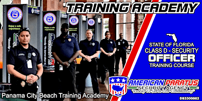 Primaire afbeelding van FL Class "D" - Security Officer Course (Panama City Beach, FL)