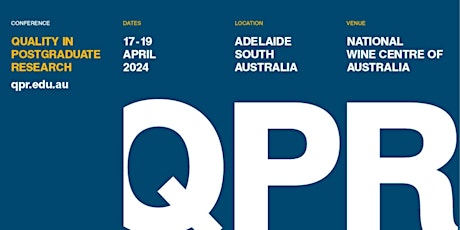 Hauptbild für QPR2024 | Quality in Postgraduate Research Conference 17-19 April 2024